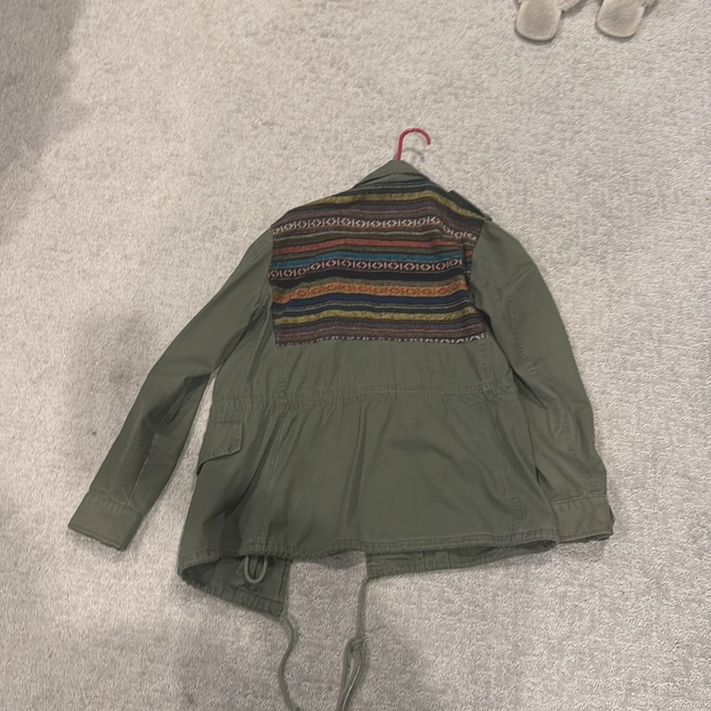 Multi-color green jacket - Picture 3 of 3